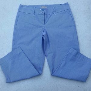 Loft pin striped capris.